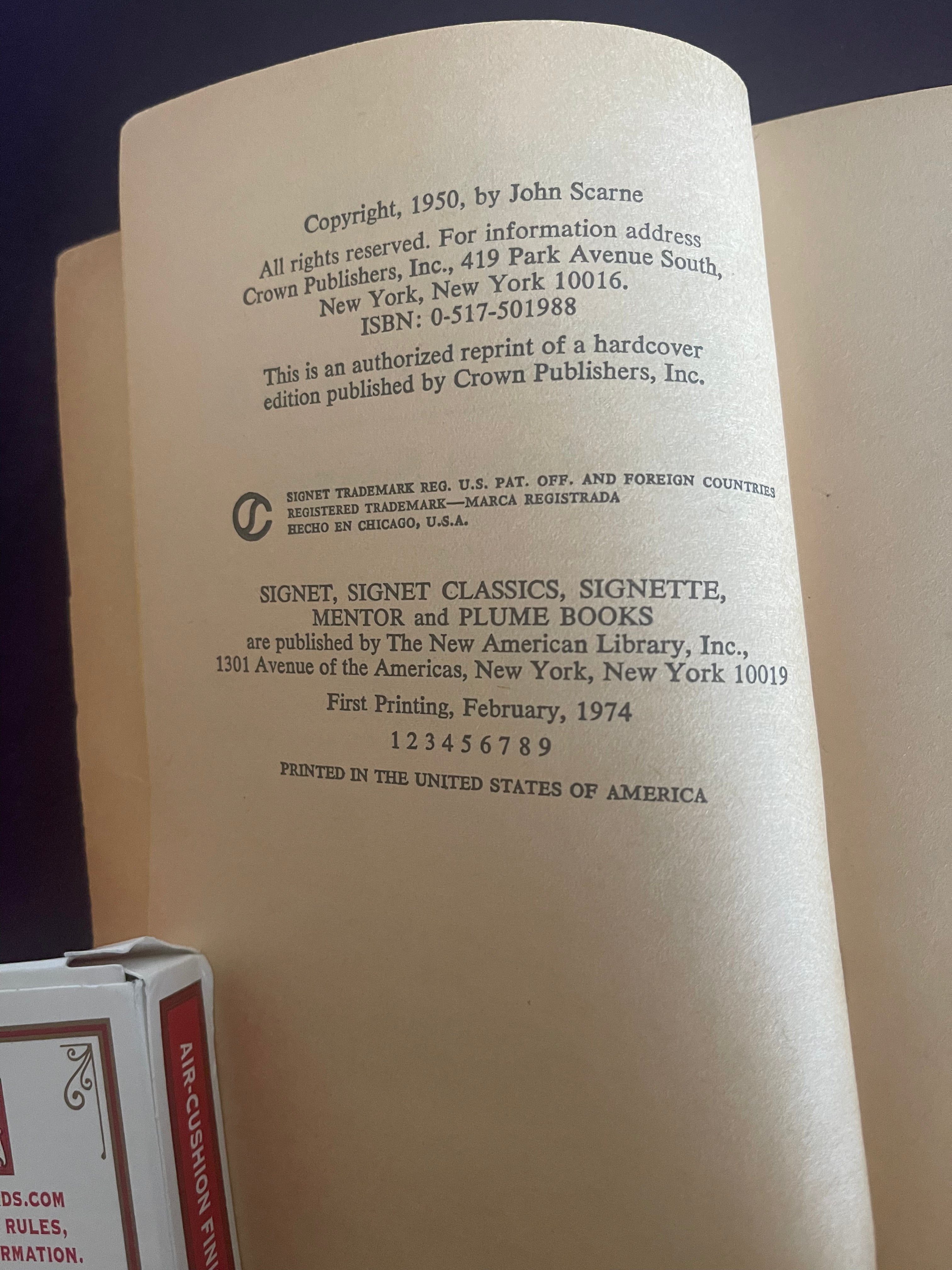 Scarne on Card Tricks