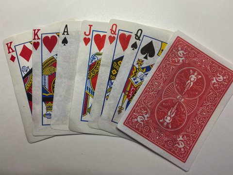 Flash Poker Card Jack of Hearts (Ten Pack)