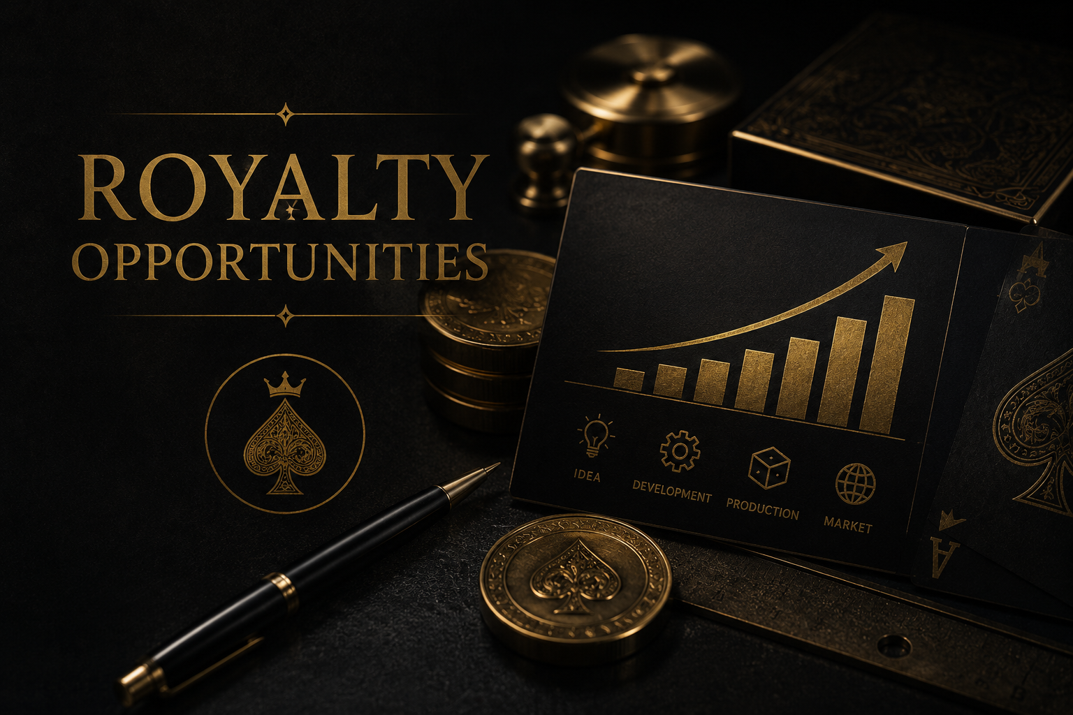 Confidential prototype development for professional magic creators Royalty