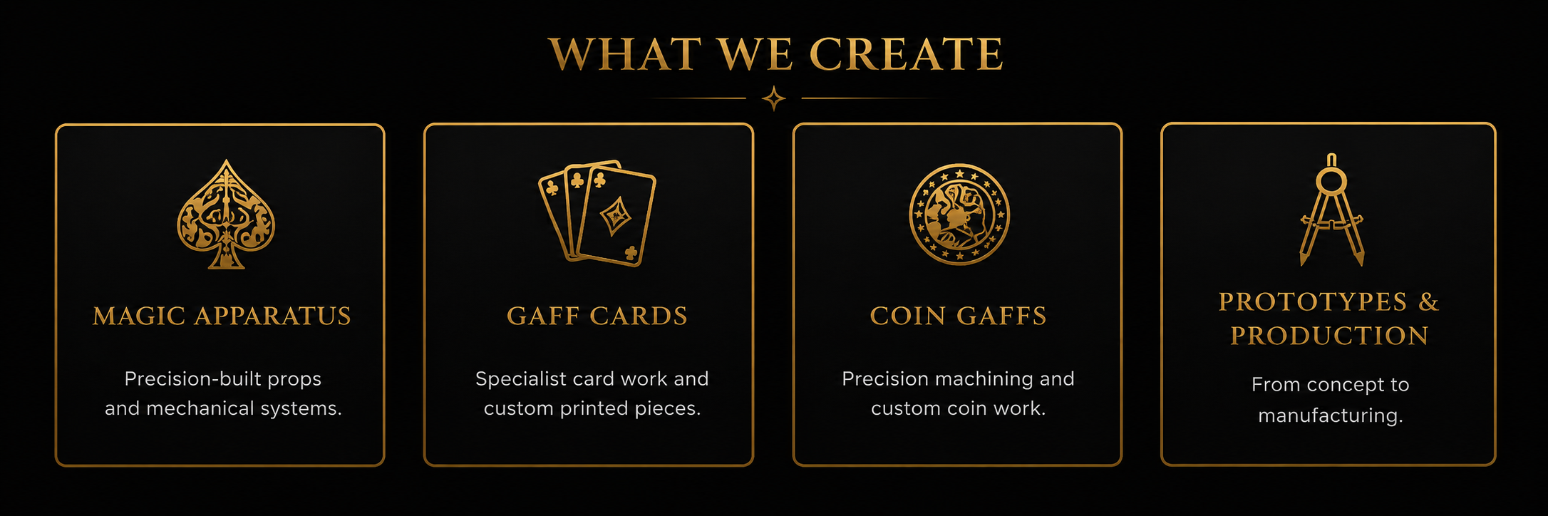 what we create at fox magic mfg